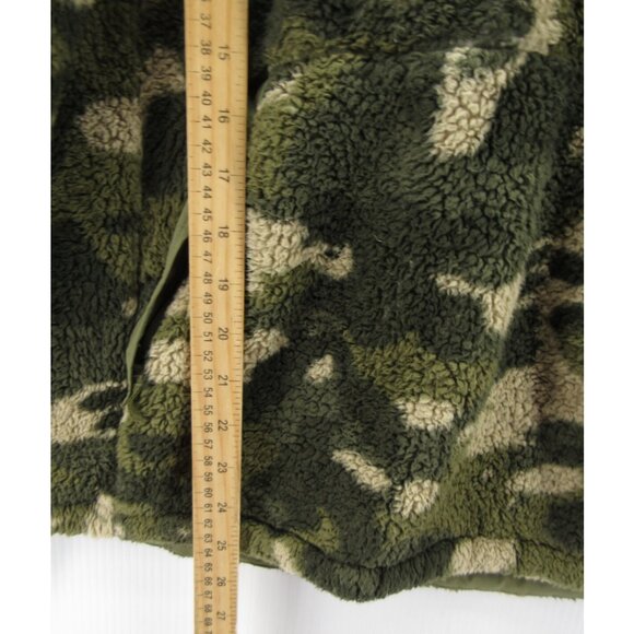 The North Face Jacket Medium Campshire 2.0 Plush Fleece Camo Hoodie - Picture 5 of 13